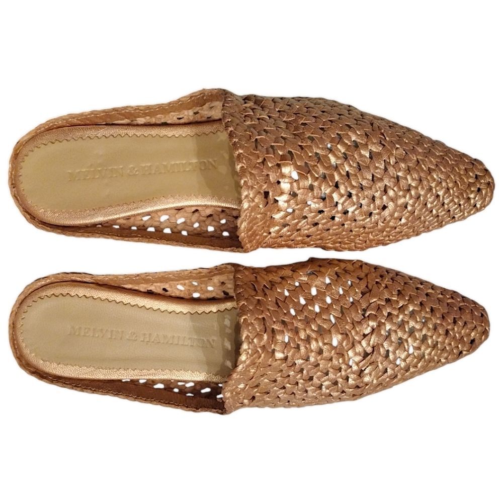 Melvin & Hamilton 'Joolie 14' Woven Mules, Size 37 View 3